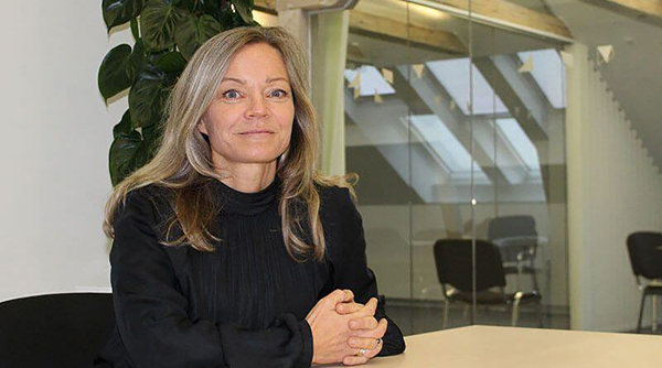 Kvinden fra artiklen om Siteimprove på arbejde
